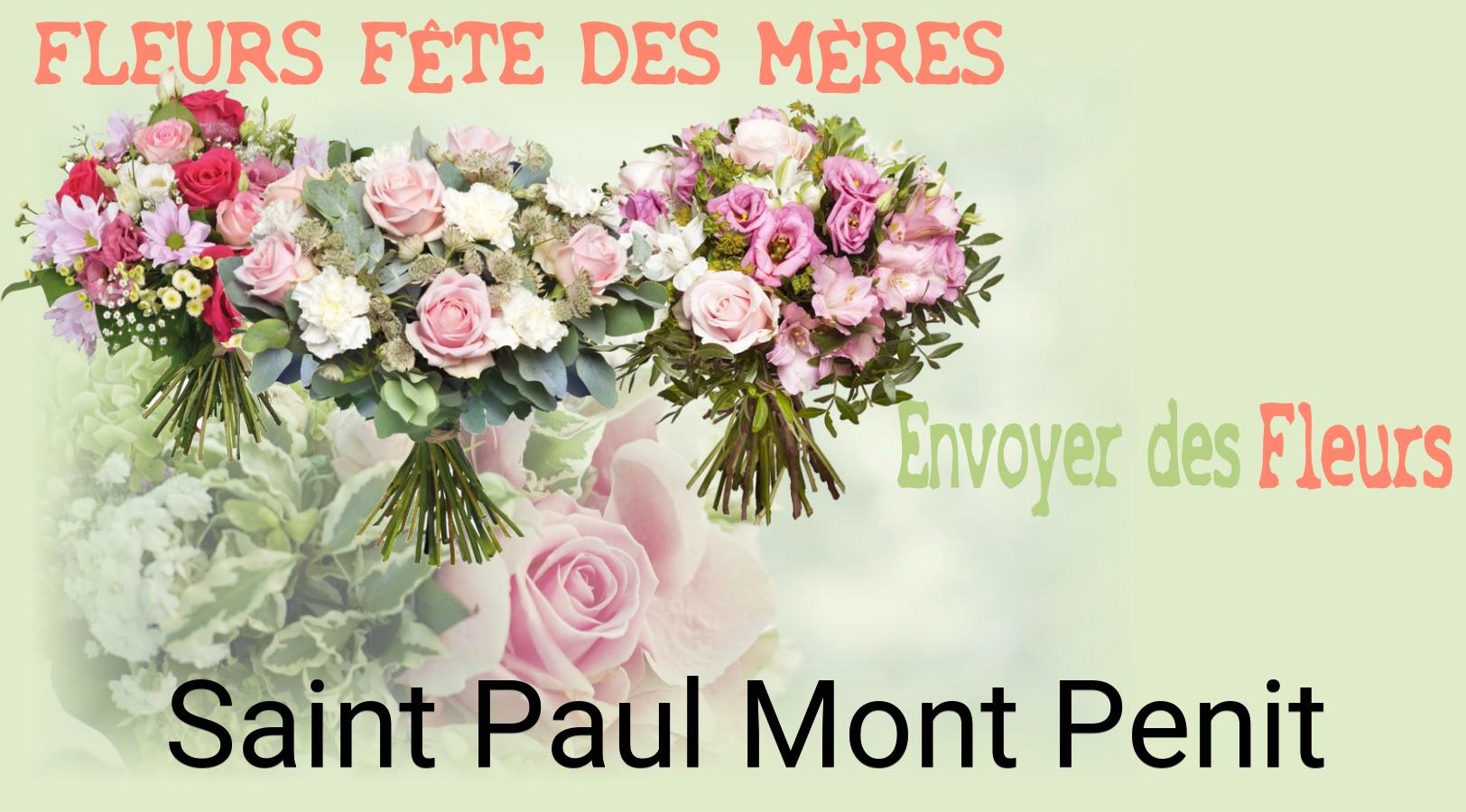 Bouquet de Fête des Mères livré à Saint-Paul-Mont-Penit